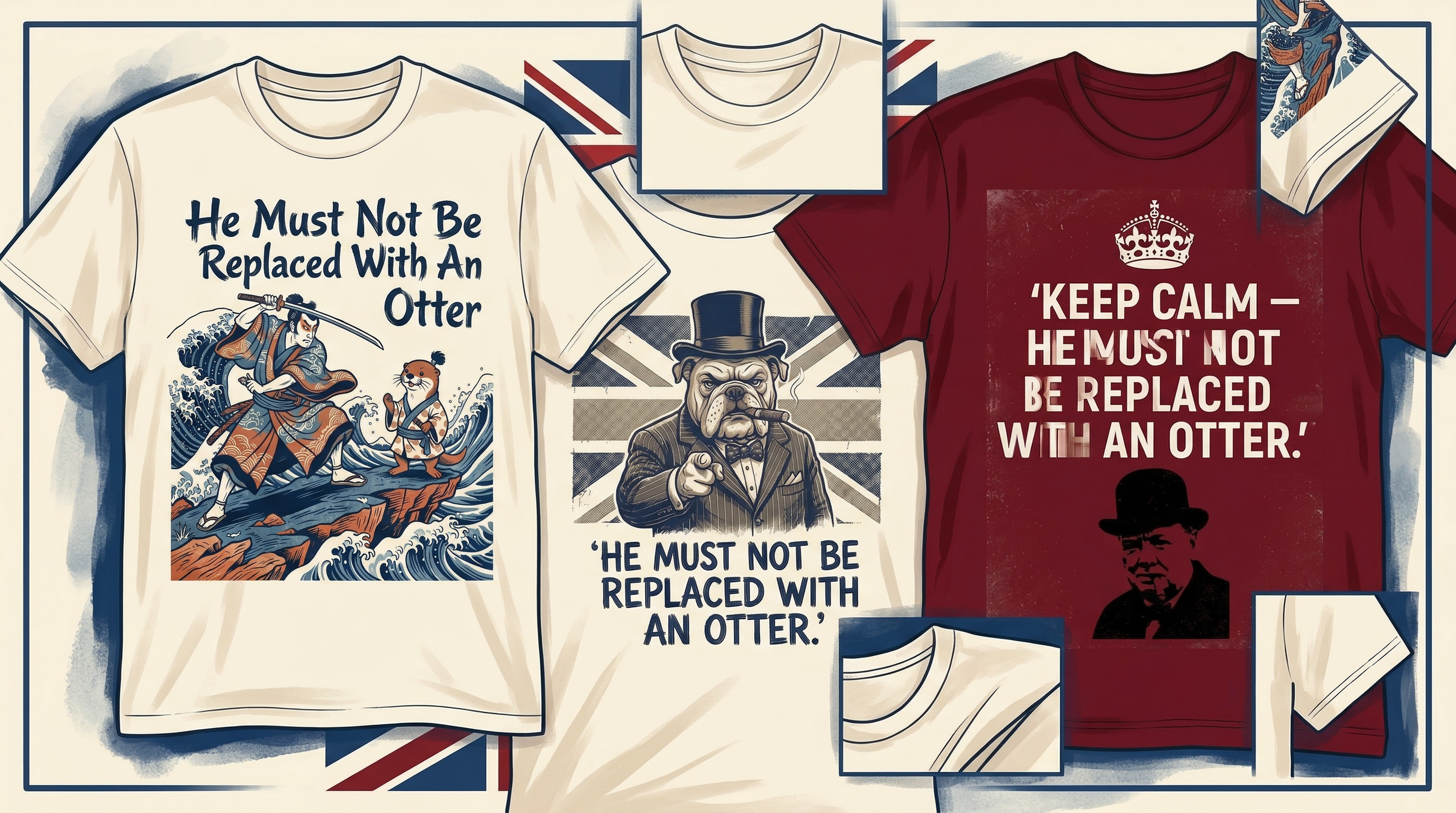 Painterly editorial artwork for the Male section