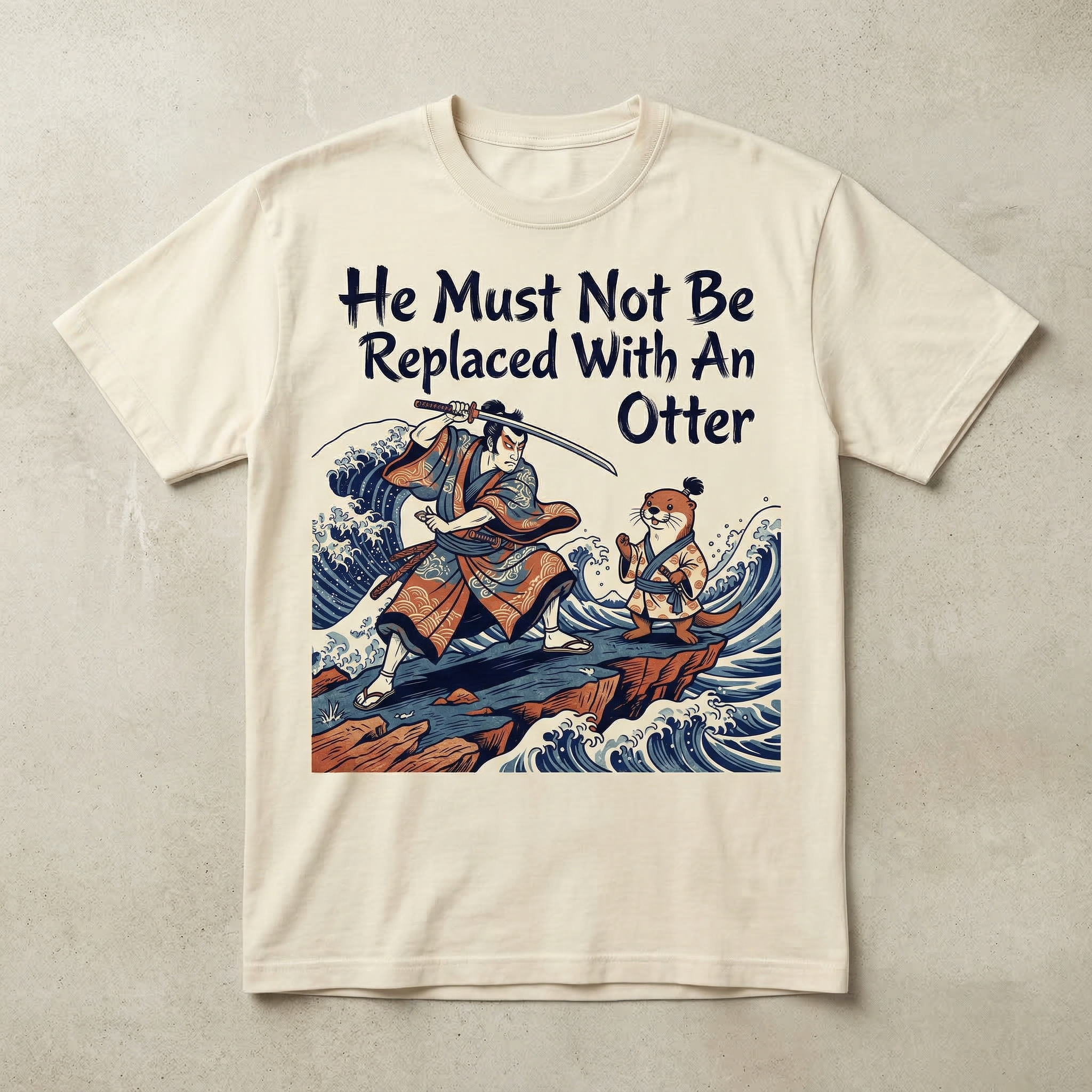 OTTER UKIYO STANDOFF laid flat